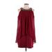 En Focus Studio Cocktail Dress: Burgundy Dresses - Women's Size 12