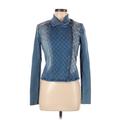 Material Girl Denim Jacket: Short Blue Jackets & Outerwear - Women's Size Medium