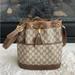 Gucci Bags | Authentic Gucci Bucket Bag | Color: Brown/Tan | Size: Os