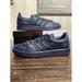 Adidas Shoes | Adidas Grand Court Men Size Us 8 Sneakers Suede Navy Blue Ee7883 New In Box | Color: Black | Size: 8