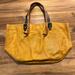 Anthropologie Bags | Anthropologie Holding Horses Yellow Leather Bag | Color: Yellow | Size: Os