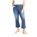 Madewell Jeans | Madewell Plus Size Cali Demi-Boot Lyocell Jeans Denim High-Rise Wide Leg Plus Si | Color: Blue | Size: 20w