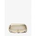Michael Kors Bags | Michael Kors Mila Small Metallic Leather Shoulder Bag Pale Gold New | Color: Gold | Size: Os