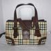 Burberry Bags | Authentic Burberry Haymarket Satchel Bag | Color: Brown/Tan | Size: Approx W 11.5”/H 7”/D 6”.
