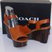 Coach Shoes | Coach Harla Leather Platform Wedges Heels Sandals | Color: Brown/Tan | Size: 8.5