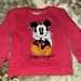 Disney Shirts & Tops | Disney Mickey Mouse Crewneck Sweatshirt | Color: Red | Size: 5tb