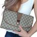 Gucci Bags | Authentic Gucci Vintage Web Sherry Line Clutch Bag 89.01.031 (B16) | Color: Brown | Size: Os