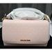 Michael Kors Bags | Michael Kors Jet Set Medium Mk Logo Pvc Convertible Crossbody Pouchette Bag | Color: Pink | Size: Os