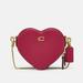 Coach Bags | Best Sellermini Coach Red Heart Crossbody 14 | Color: Red | Size: 5 1/2" (L) X 4 3/4" (H) X 2" (W)