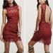 Free People Dresses | Free People Intimately Daydream Lace Dress Cherry Size L | Color: Red | Size: L