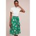 Anthropologie Skirts | Anthropologie Green Porridge Getaway Printed Skirt Size Medium | Color: Blue/Green | Size: M