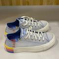 Converse Shoes | Converse Chuck Taylor All Star Lift Rainbow Ox Women's Shoes Blue-White | Color: Blue/White | Size: 6.5