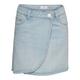VERO MODA GIRL - Jeans-Rock Vmbetty Short Wrap In Light Blue Denim, Gr.122