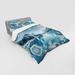 Ambesonne Lake Bedding Set & Slate Blue Sky Blue Polyester | King Duvet Cover + 3 Additional Pieces | Wayfair bsnev_sd1064_king