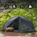 FERACT Backpacking Tent, 1-2 Person Tents Lightweight Easy Setup Double Layer Waterproof Camping Tent, Polyester | Wayfair A0CPM12WNJ