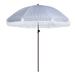 Arlmont & Co. Tonquin 90" Tilt Beach Umbrella Counter Weights Included in Metal in White | Wayfair C0908C28B9284BE6924A18C9B9A7BD92