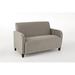 Lesro Siena Lounge Reception Loveseat Manufactured Wood in Brown | Wayfair SN1501.FMY-01ADGF