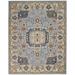 Blue/Brown 138 x 102 x 0.35 in Area Rug - Nourison Rectangle Majic Oriental Machine Made Wool/Nylon Area Rug in Blue/Brown/Beige | Wayfair