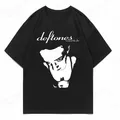 Maglietta da donna Deftones Cute Trendy Print Tops Tee T-Shirt nera T-Shirt estiva femminile