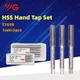 Korea YG HSS Hand Tap Set = 3PCs Straight T7099 X0.45 0.5 0.7 0.8 1 1.25 1.75 2 2.5 1Set