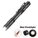 Mini torche stylo LED en forme de porte-stylo portable lampe de poche LED éclairage de marche