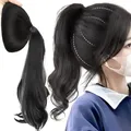 Coussin de cheveux en silicone pour la tête fausse queue de cheval bouffée invisible accessoires