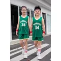 23/24 boy girl NBA maglie da basket uniforme per bambini set maglia da allenamento uniforme della