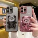 Coque de support d'ours mignon pour iPhone coque de support pour iPhone 15 14 7 8 Plus 12 13