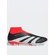 adidas Men's Predator League Laceless Firm Ground Football Boots - Black/White, Black/White, Size 8.5, Men