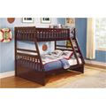 Harriet Bee Bambie Dark Cherry Youth Bedroom Set Twin 4 Piece: Bed, Dresser, Mirror, Nightstand Wood in Brown | 52 H x 43 W x 79 D in | Wayfair