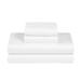 Bungalow Rose Magdelina 100% Cotton Sheets, 300 Thread Count Percale Weave Bedding, 16" Deep Pocket Cotton Percale in White | Twin | Wayfair