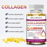 A Variety of Collagen Capsules Type I II III V and X Hydrolyzed Collagen; Healthy Hair Skin