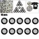 10 Pcs Washer/Dishwasher/Shower Valve Hose Strainer Gauze Washer 3/4" BSP Rubber Filter Gasket