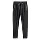 Men's casual pants ice silk sports pants elastic waist loose fitting running sports pants