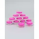 12 x 1g Pink-Purple Plastic Empty Jar Pot Travel Cosmetic Sample Makeup Face Cream Containers Nail