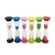 6Pcs/set Colorful Hourglass Sandglass Sand Clock Timers Sand Timer Shower Timer Tooth Brushing Timer
