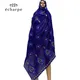 2020 New African Women 100% Cotton Scarf Muslim Women Hijab Scarfs Big size Cotton Scarf for Shawls