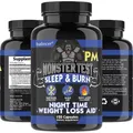 Nighttime Fat Burning Supplement - with Natural Plant Extracts & Magnesium Zinc Weight Management