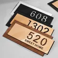 Door Name Plate Personalized Sign Custom Decor Ceo Gift Logo Sign Wall Mounted Office Custom Name