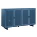 Union Rustic Sideboard, Sideboards & Buffets, Buffet Cabinet w/ Adjustable Shelves in Blue | 33 H x 60 W x 15.7 D in | Wayfair