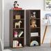 Ebern Designs Rois Bookcase Wood in Brown | 70.9 H x 9.3 W x 11.6 D in | Wayfair C88079D47E36444BAE2E529C36ECBFD8