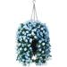 Primrue Silk Orchid Hanging Basket Arrangement in Basket | 20.5 H x 15.7 W x 15.7 D in | Wayfair 56BE6E60E47846078B5AD6774ACBDB61