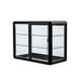 Latitude Run® Tempered Glass Counter Top Display Showcase w/ Sliding Glass Door & Lock-Display Cabinet | 18 H x 12 W x 24 D in | Wayfair