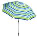 Ivy Bronx Leion 78" Tilt Beach Umbrella Counter Weights Included in Brown | 76.5 H x 78 W x 78 D in | Wayfair 659BE3919C8F4BD38E584E7644517527