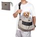 Tucker Murphy Pet™ Foldable Pet Sling Carrier For Puppies, Small Dogs & Cats in Gray | 9.8 H x 16.5 W x 5.5 D in | Wayfair