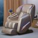 Inbox Zero Whole body multi-functional massage chair home Faux Leather in Brown | 43.3 H x 59 W x 29.5 D in | Wayfair