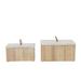 Gracie Oaks Siyam 2 Piece Decorative Box Set Wood in Brown | 6.5 H x 9.65 W x 6.85 D in | Wayfair 0D28F21083584F67B166303CCE03CC9F