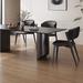 Corrigan Studio® Rock plate dining table & chair combination_7 | 29.53 H x 31.5 W x 70.87 D in | Wayfair 8ACA2F9054A842ECA9D263DD4AF167B2