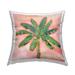 Stupell Summer Palm Pink Sunrise Printed Outdoor Throw Pillow Design by Paul Brent