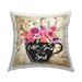 Stupell Coffee Good For The Soul Bouquet Printed Outdoor Throw Pillow Design by ND Art